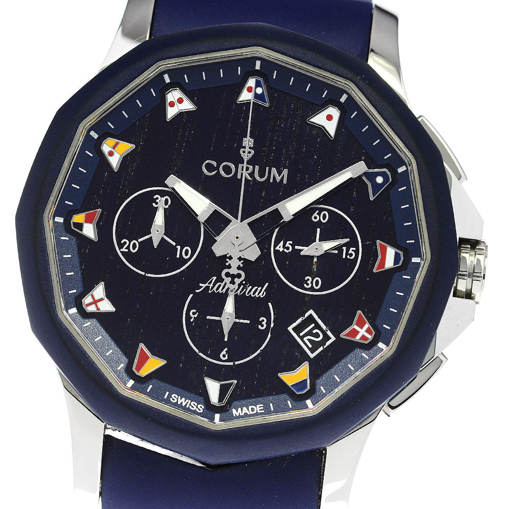 CORUM Admiral's Cup Legend 42 984.113.22/F373WB12 Automatic Men's Watch_814965