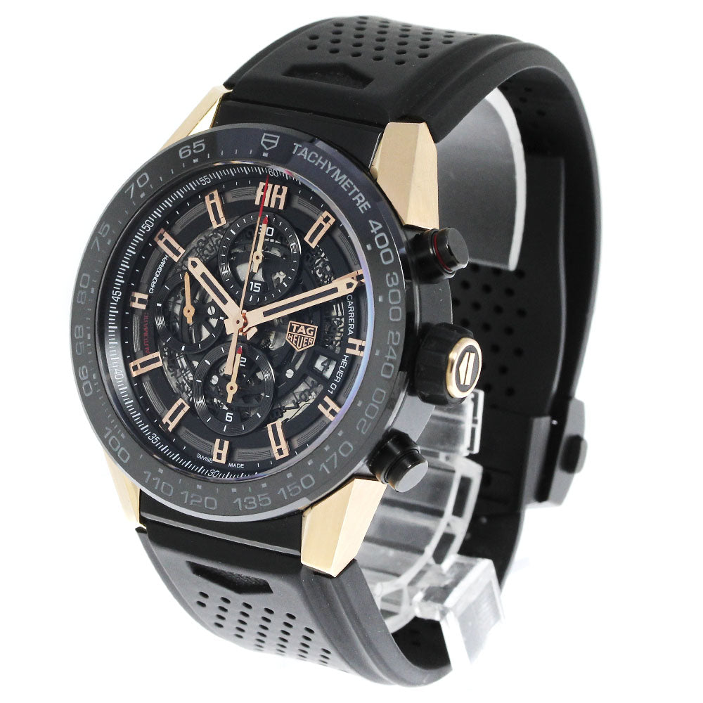 TAG HEUER Carrera CAR2A5A Chronograph skeleton Dial Automatic Men's Watch_815072