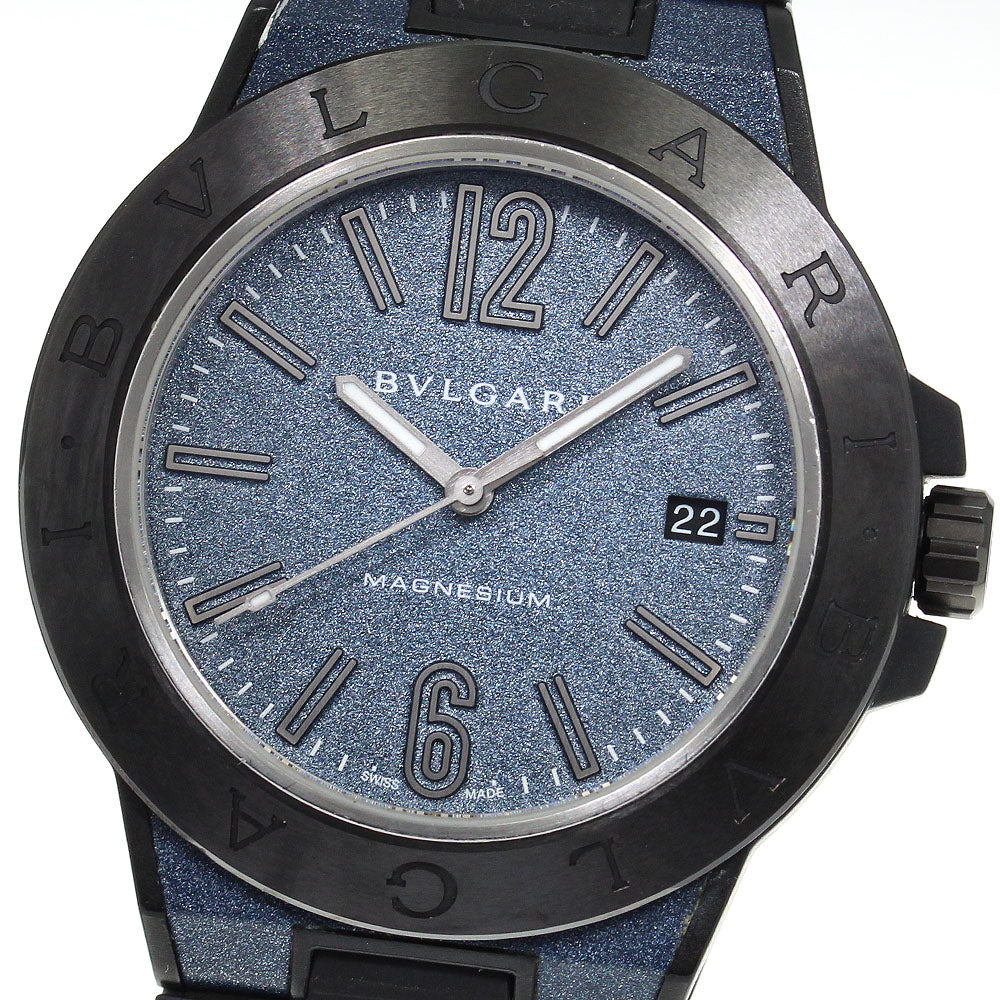 BVLGARI Diagono Magnesium DG41SMC blue Dial Automatic Men's Watch_815131