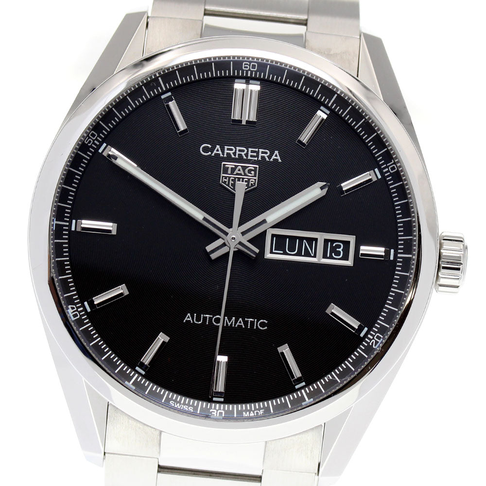 TAG HEUER Carrera WBN2010 Calibre 5 day date black Dial Automatic Men's_815164