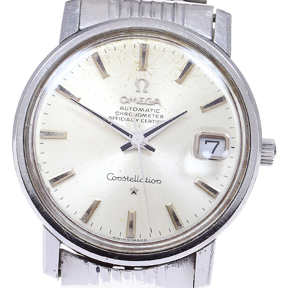 OMEGA Constellation Ref.168.018 cal.564 Date Silver Dial Automatic Men's Watch_815256