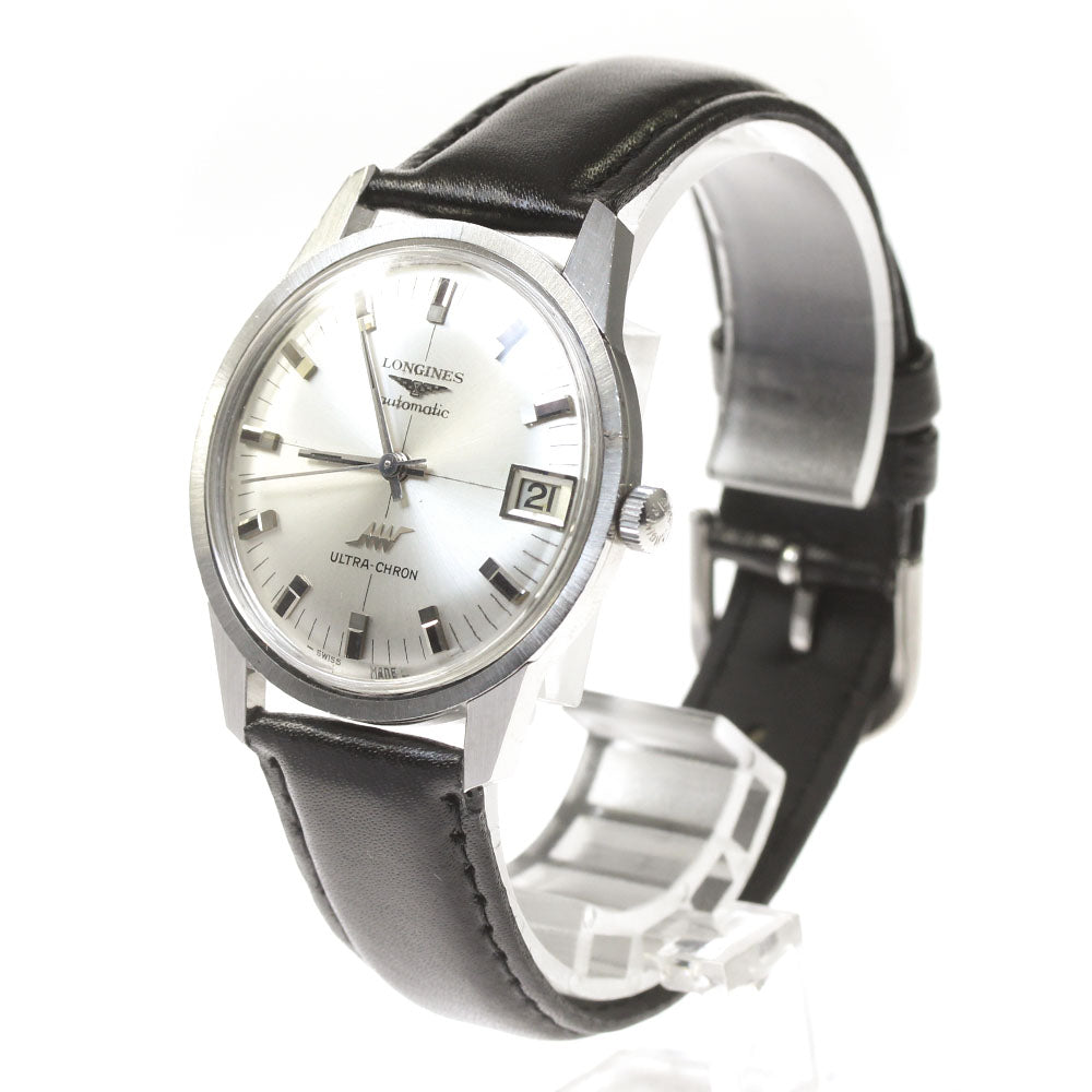 LONGINES Ultracron Date Silver Dial Automatic Men's Watch_815282