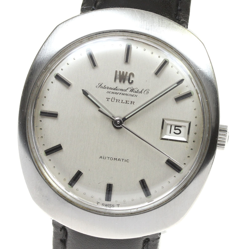 IWC SCHAFFHAUSEN Date Silver Dial Automatic Men's Watch_815392