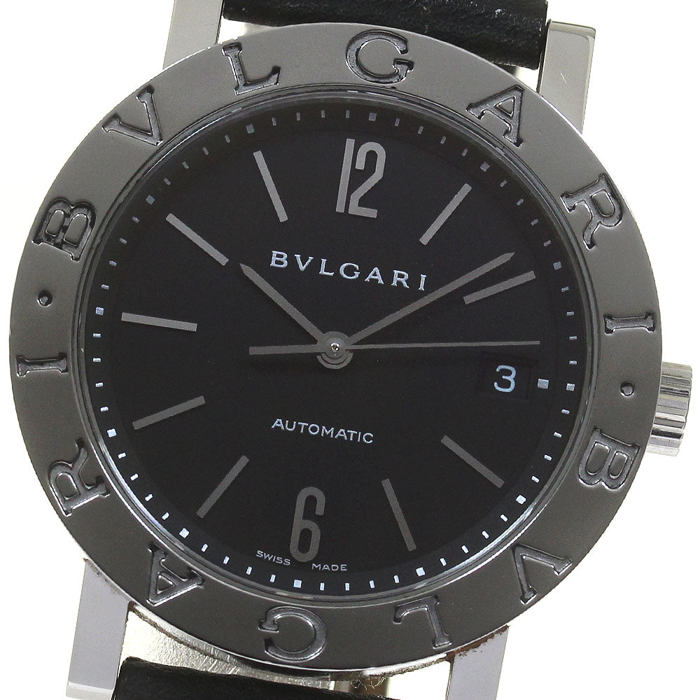 BVLGARI BVLGARIBVLGARI BB38SLAUTO Date black Dial Automatic Men's Watch_815473