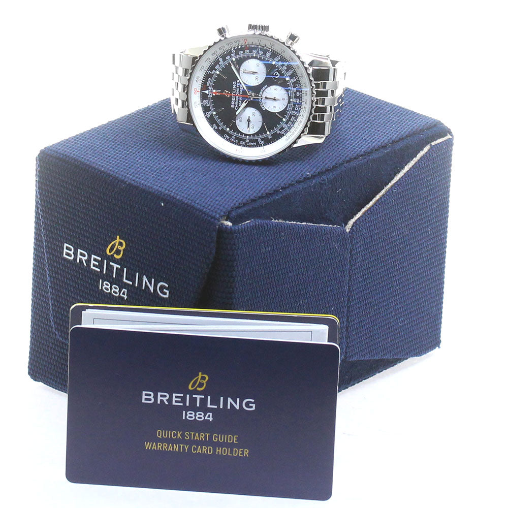BREITLING Navitimer 01 Limited AB0121 Chronograph Date Black shell Dial Automatic Men's Watch_815589