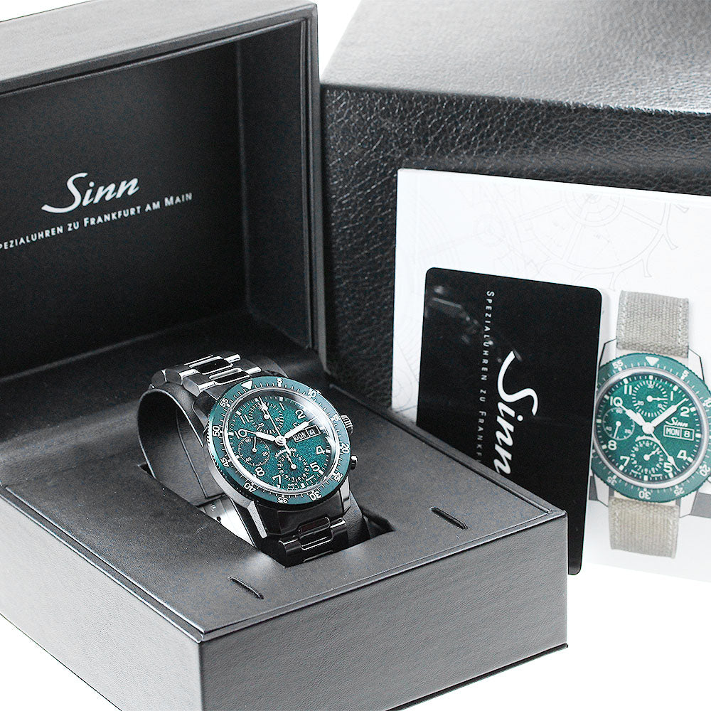 Sinn U50 103.SA.G Chronograph day date green Dial Automatic Men's Watch_815690