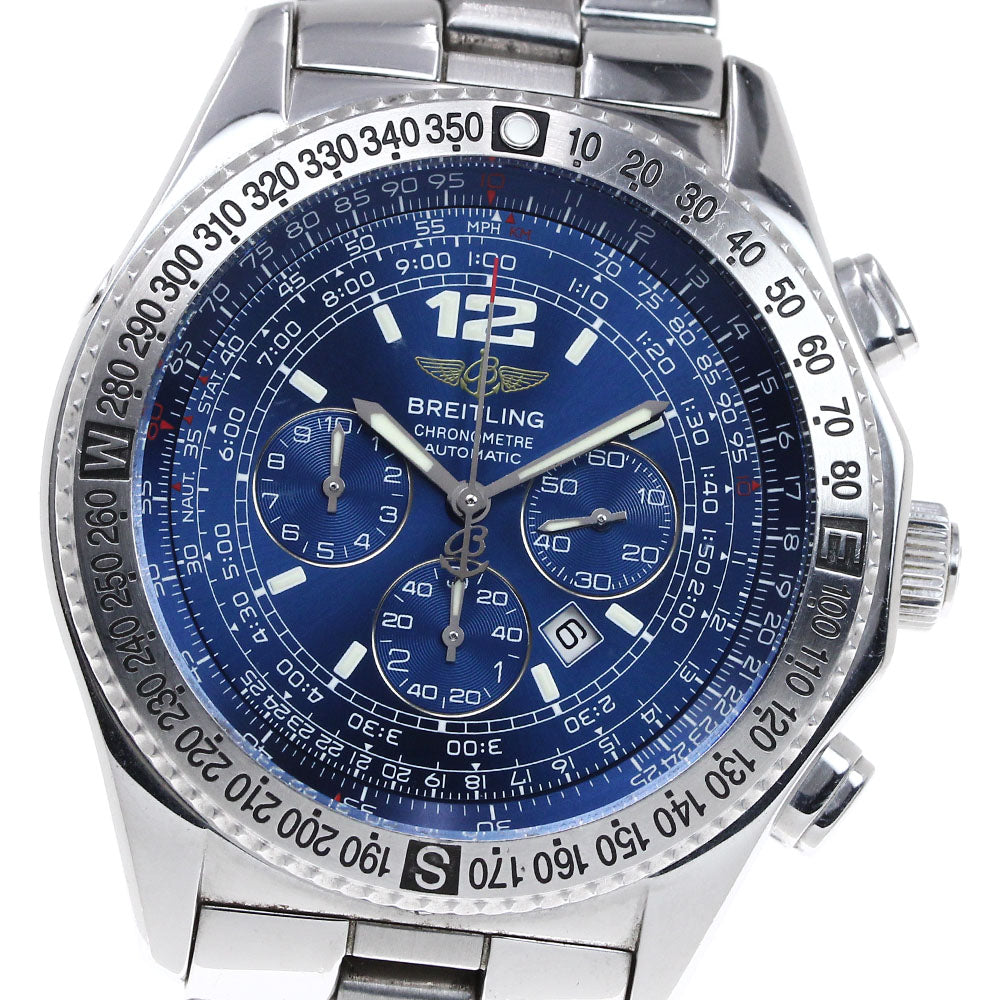 BREITLING B-2 Professional A42362 Chronograph blue Dial Automatic Men's Watch_815701