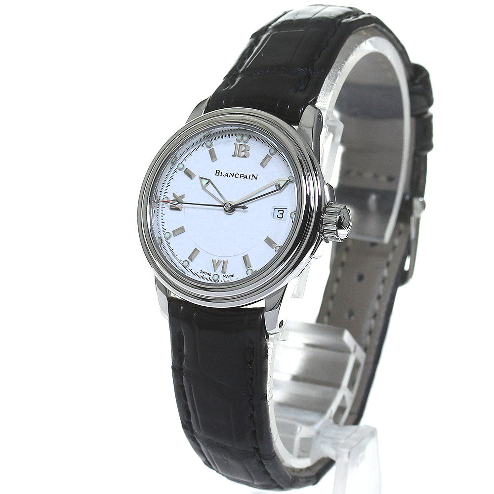 Blancpain Leman Ultra Slim Date white Dial Automatic Ladies Watch_815702