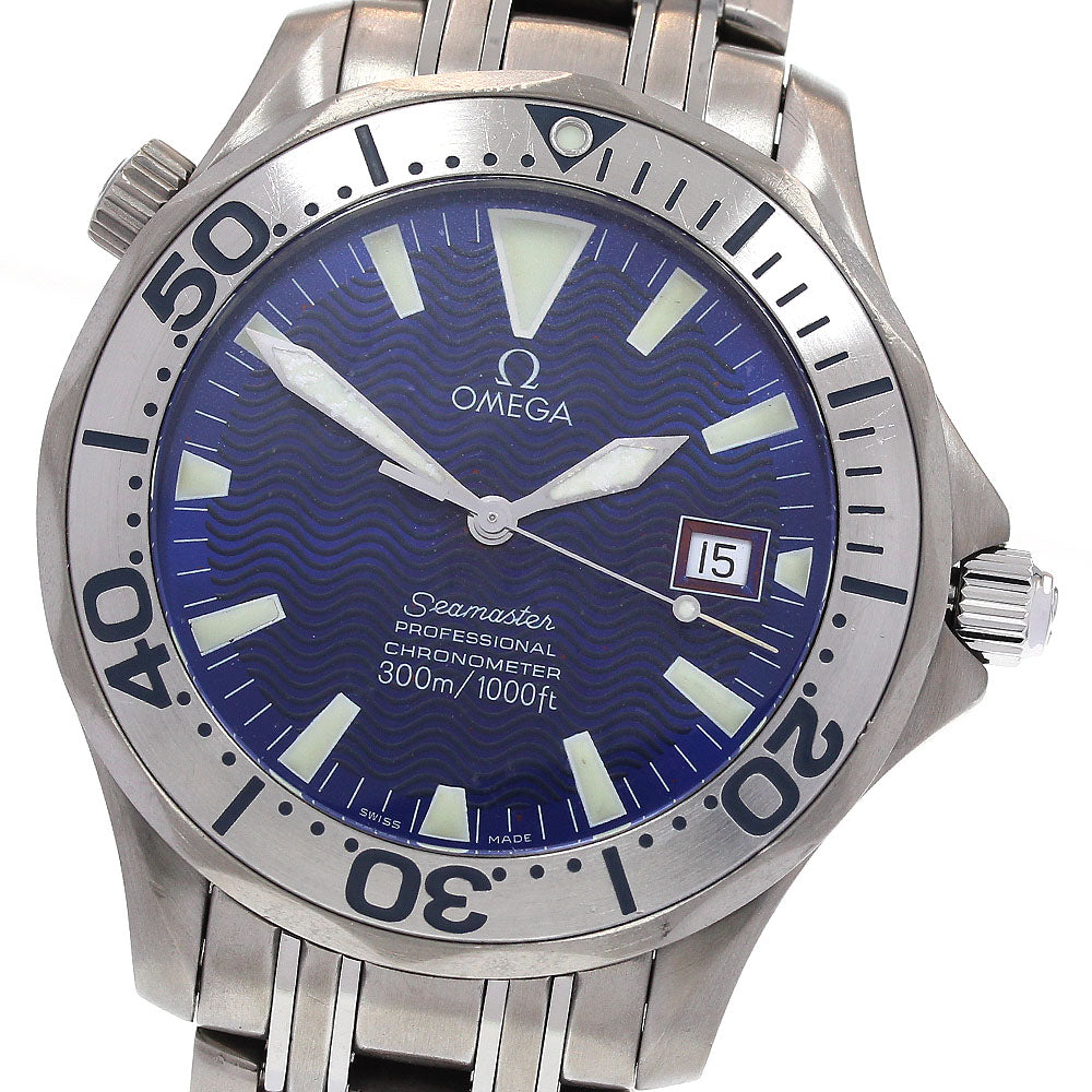 OMEGA Seamaster300 2231.80 Date blue Dial Automatic Men's Watch_815712