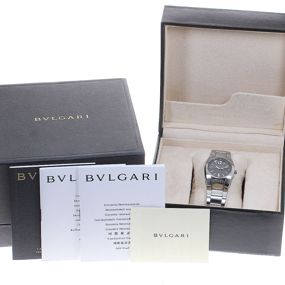 BVLGARI Elgon EG30S Date Black Dial Quartz Ladies Watch_815733
