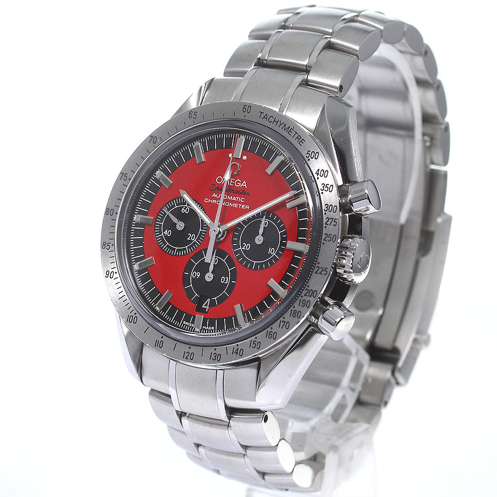 OMEGA Speedmaster Schumacher Legend 3506.61 Chronograph Red Dial Automatic Men's Watch_815796