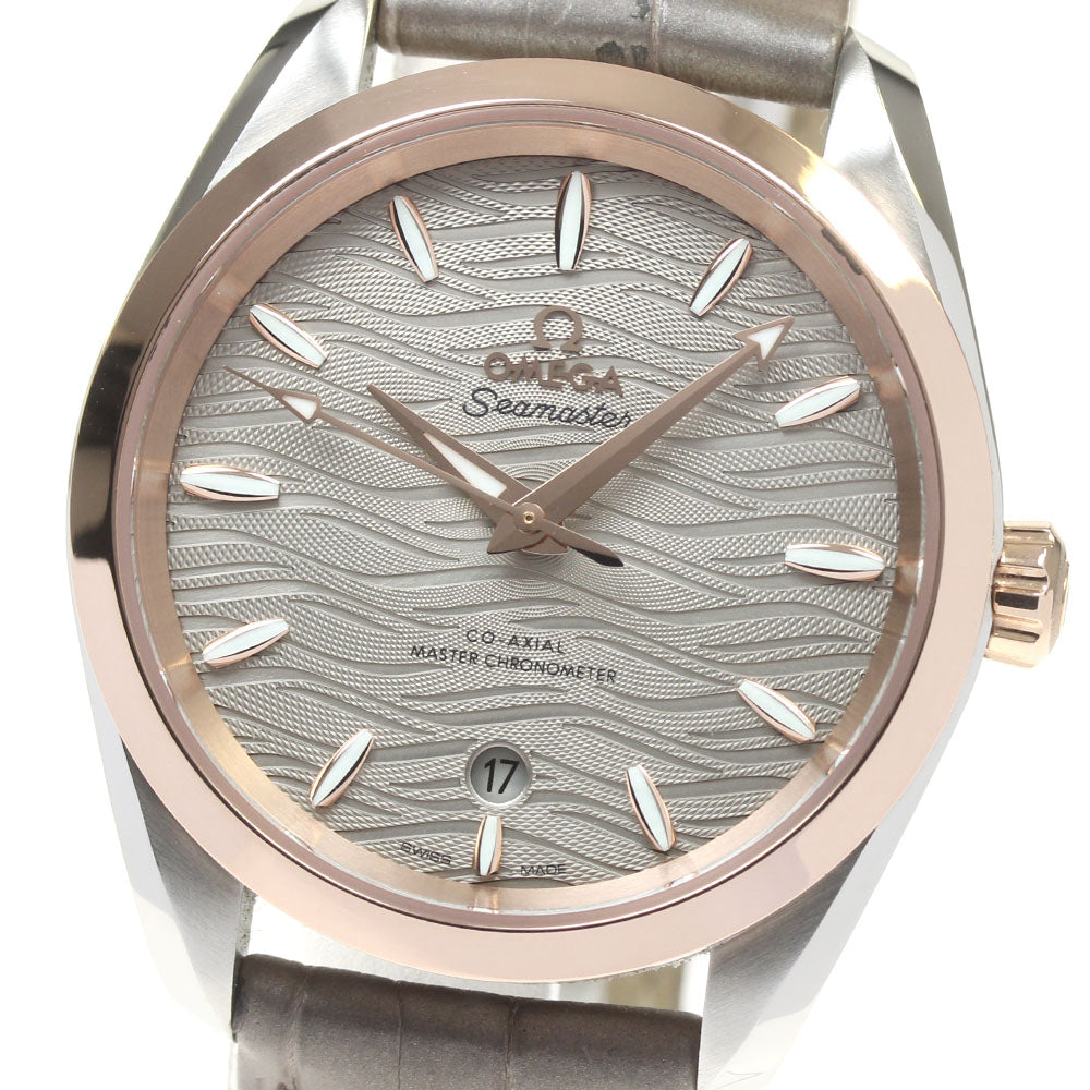OMEGA Seamaster Aqua Terra 150M 220.23.38.20.06.00﻿1 K18PGBezel gray Dial Automatic Ladies Watch_815806