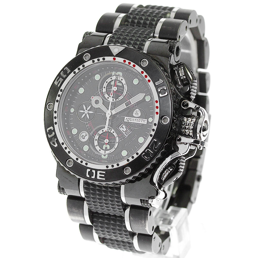 AQUANAUTIC King Cuda Chrono Dive Day date black Dial Automatic Men's_815851