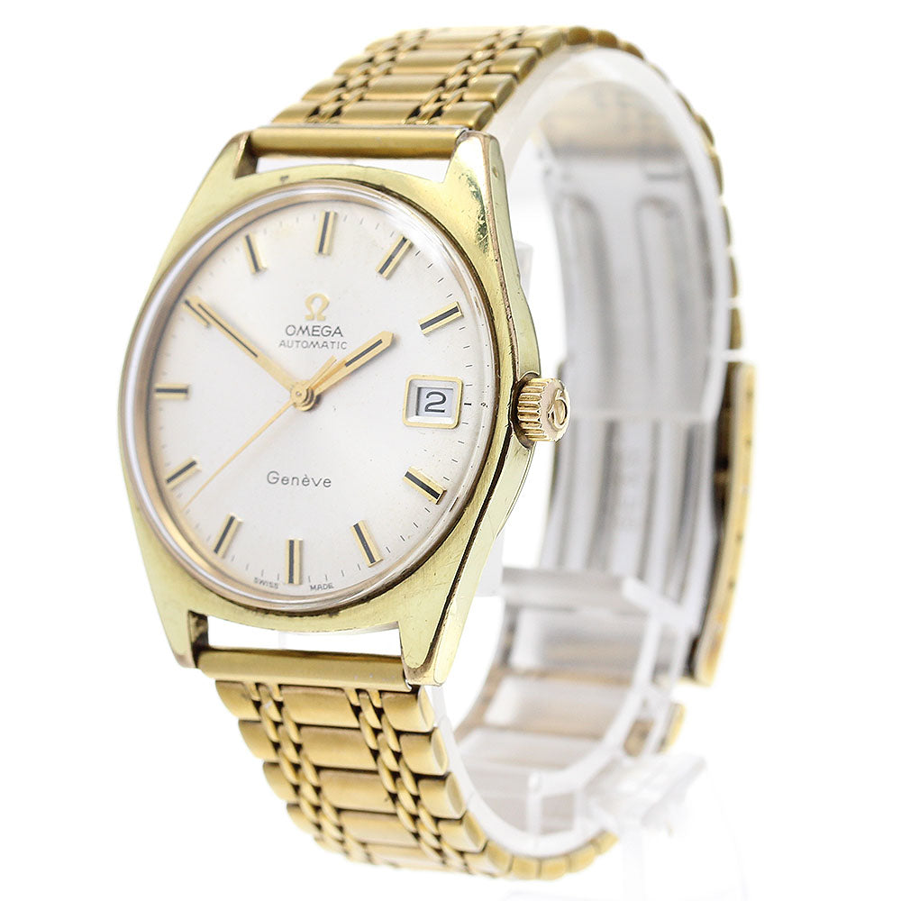 OMEGA Geneve 162.010 Cal.565 Date Silver Dial Automatic Men's Watch_815855