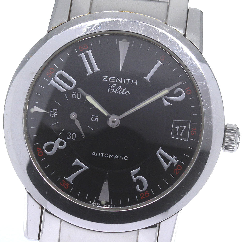 ZENITH Port Royale Elite 01/02.0450.680 Small seconds black Dial Automatic Men's Watch_815868