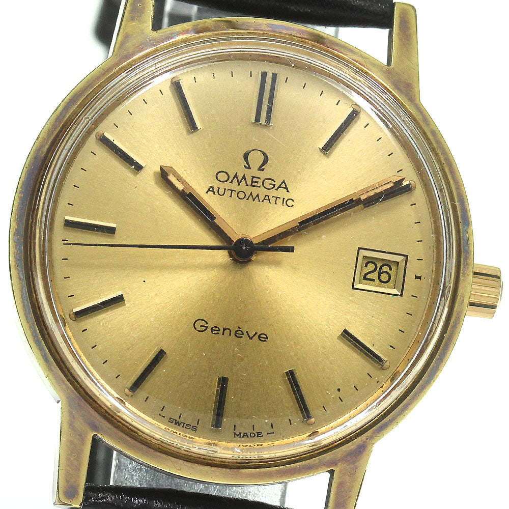 OMEGA Geneve Ref.166.0163 Cal.1012 gold Dial Automatic Men's Watch_816021