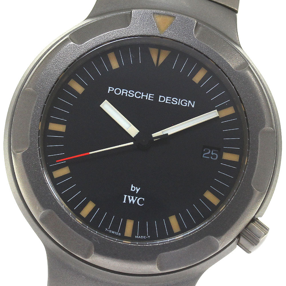 Porsche Design by IWC Ocean 2000 3524 Date black Dial Automatic Men's_816180