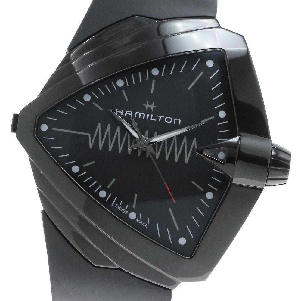 HAMILTON Ventura H246040 black Dial Quartz Men's Watch_816251