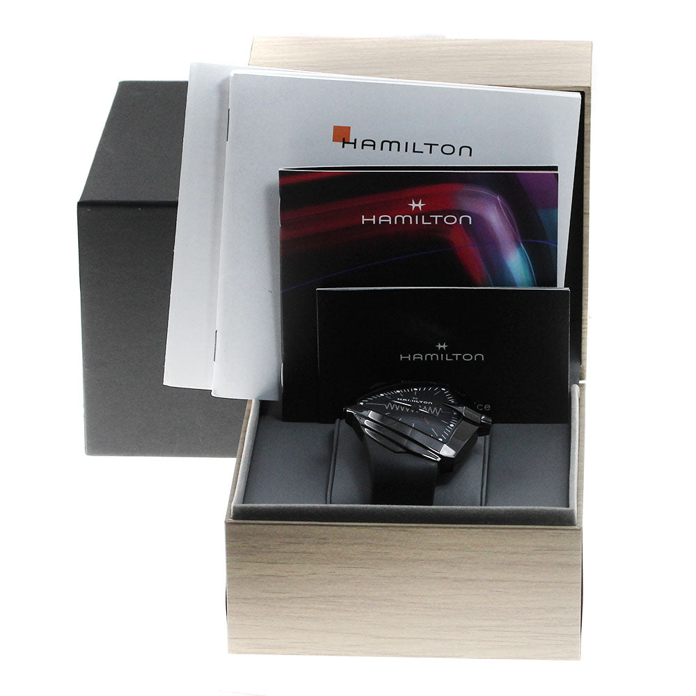 HAMILTON Ventura H246040 black Dial Quartz Men's Watch_816251