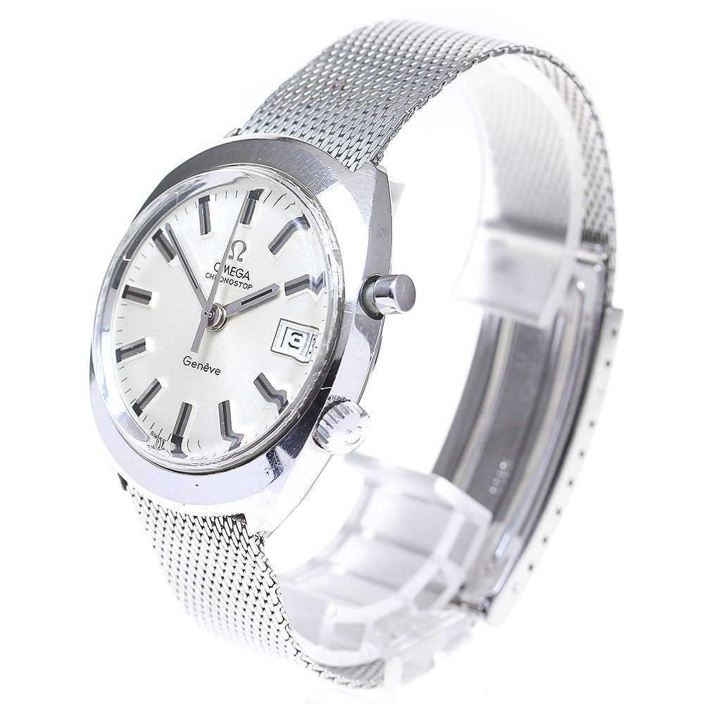 OMEGA Geneve Chronostop 146.010 Cal.920 Silver Dial Hand Winding Men's_816376