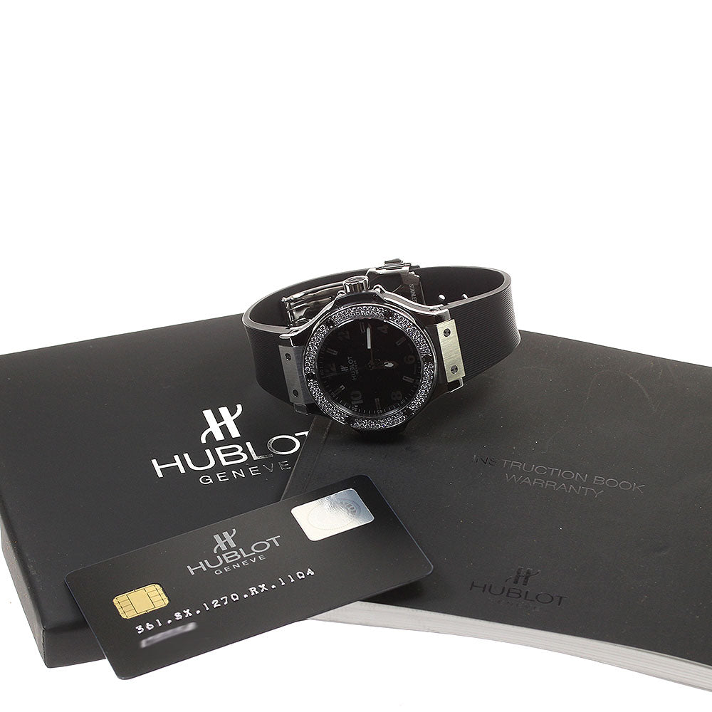 HUBLOT Big Bang steel diamond 361.SX.1270.RX.1104 Quartz Ladies Watch_816394