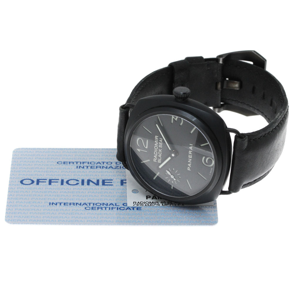 PANERAI Radiomir Black Seal PAM00292 black Dial Hand Winding Men's Watch_816453