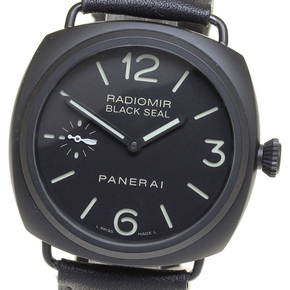 PANERAI Radiomir Black Seal PAM00292 black Dial Hand Winding Men's Watch_816455