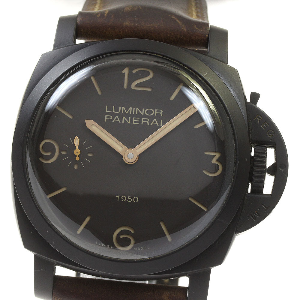 PANERAI Luminor 1950 Composite 3 Days PAM00375 Hand Winding Men's Watch_816459