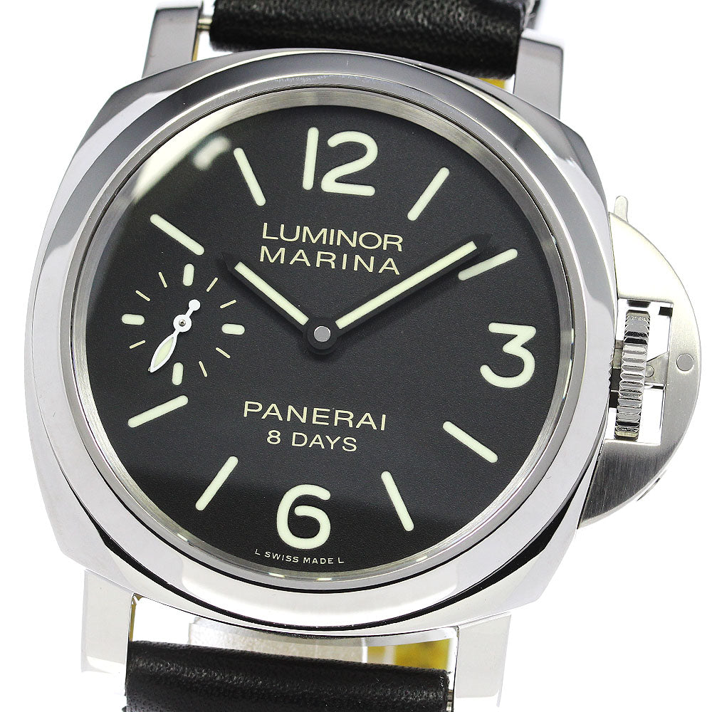 PANERAI Luminor Marina 8 Days 44mm PAM00510 black Dial Hand Winding Men's_816461