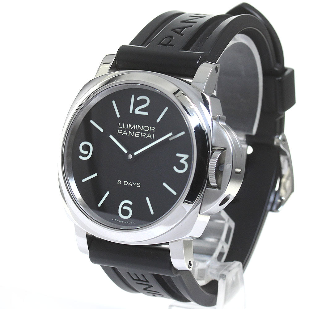 PANERAI Luminor Base 8DAYS Acciaio PAM00560 Hand Winding Men's Watch_816469