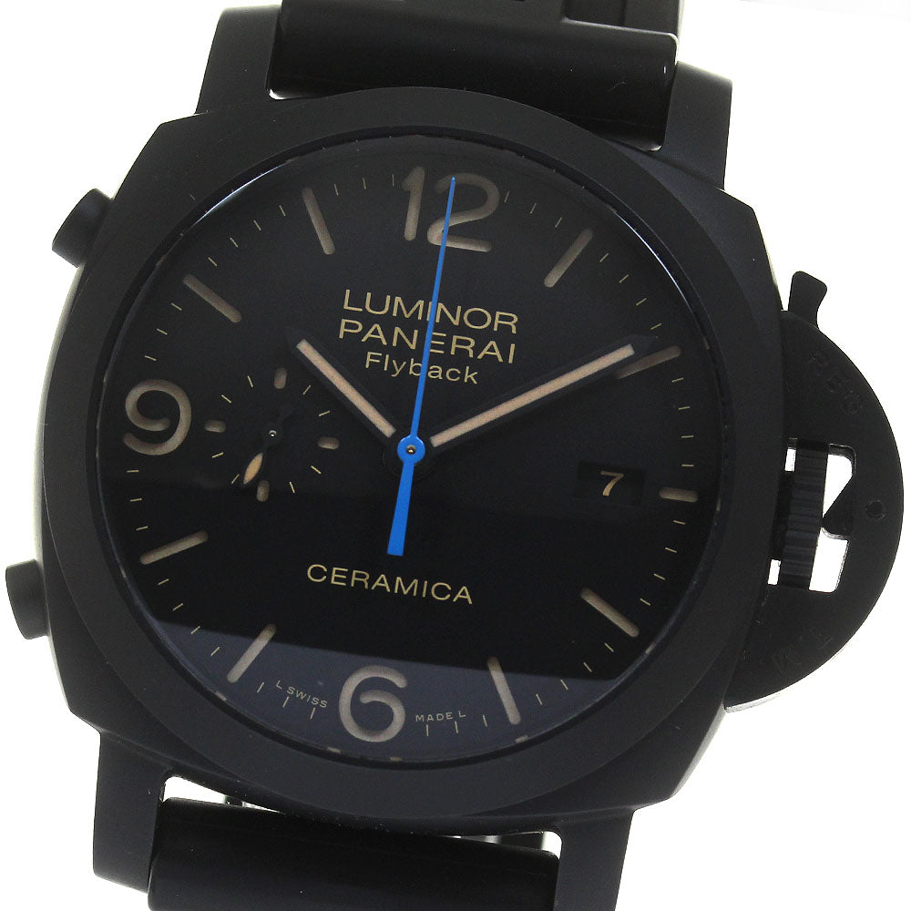 PANERAI Luminor 1950 Chrono Flyback Ceramica PAM00580 AT Men's Watch_816475