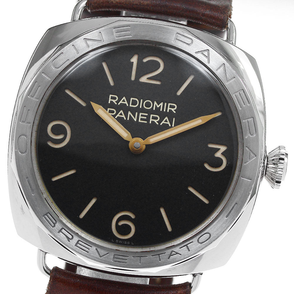 PANERAI Radiomir PAM00685 3Days Acciaio black Dial Hand Winding Men's_816485