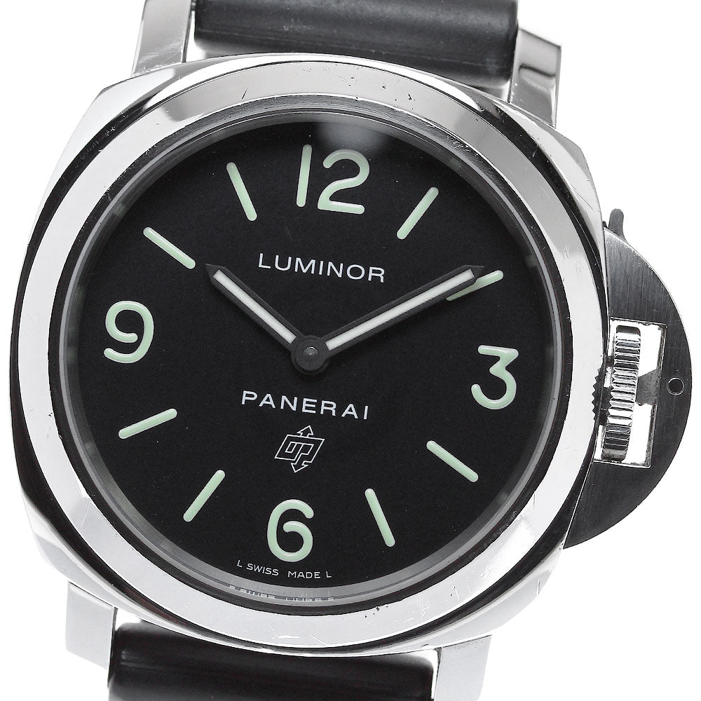PANERAI Luminor base logo acciaio PAM01000 Hand Winding Men's Watch_816495