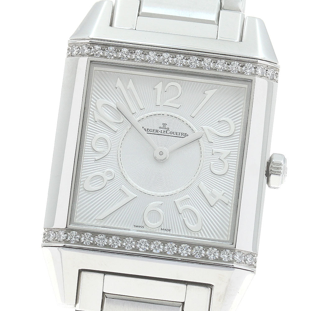 JAEGER-LECOULTRE Reverso Squadra 234.8.47 Diamond Bezel Quartz Ladies_816523