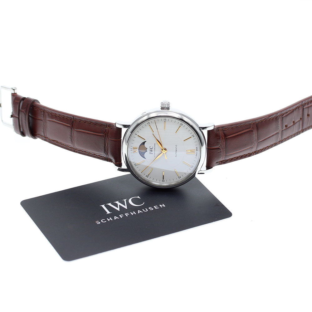 IWC SCHAFFHAUSEN Portofino IW459401 Moon phase white Dial Automatic Men's_816540