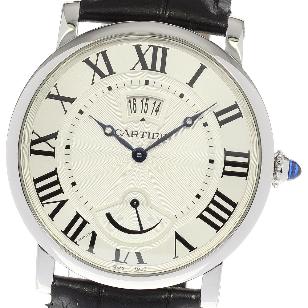 CARTIER Rotondo de Cartier W1556369 Power reserve Hand Winding Men's_816599