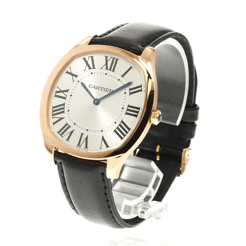 CARTIER Drive de Cartier Extra Flat WGNM0006 Hand Winding Men's Watch_816614