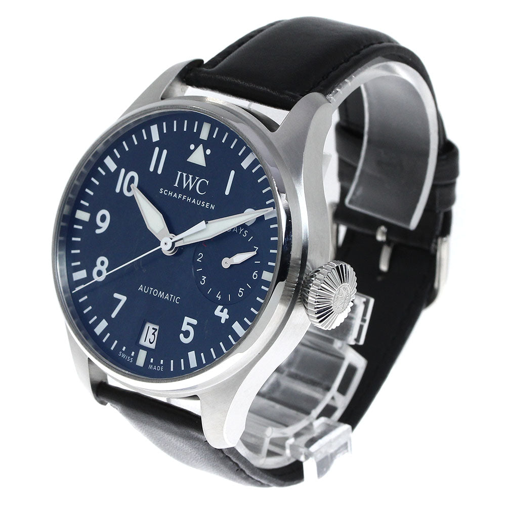 IWC SCHAFFHAUSEN Big Pilot Watch Petit Platons IW501002 7 Days AT Men's_816667