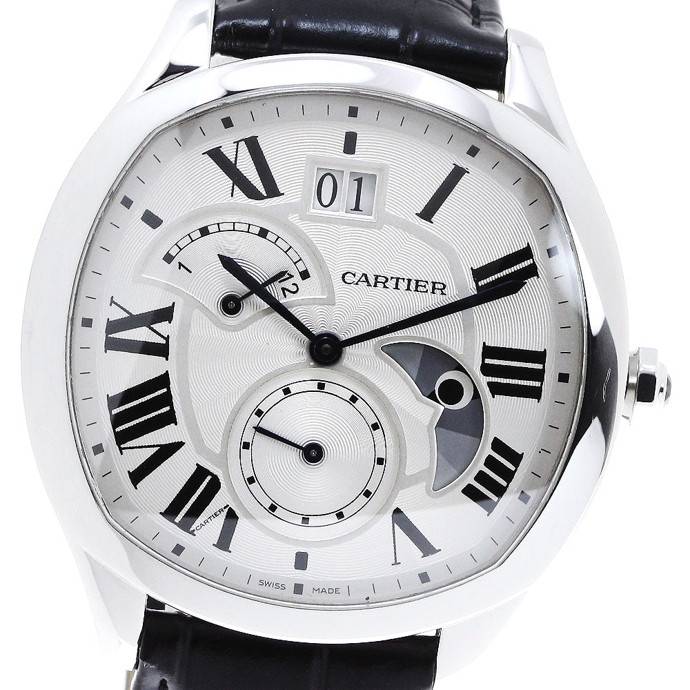CARTIER Drive de Cartier WSNM0005 Large date Silver Dial Automatic Men's Watch_816737