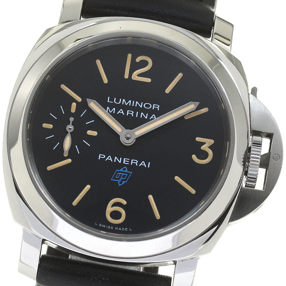 PANERAI Luminor Marina Logo Acciaio PAM00631 Hand Winding Men's Watch_816746