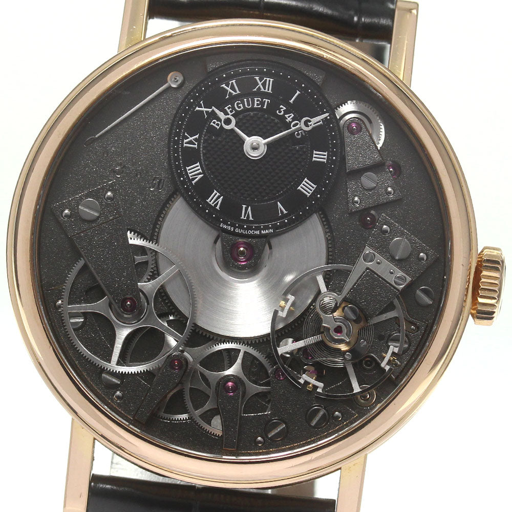 Breguet Classic Tradition 7027BR/G9/9V6 18K Pink Gold Hand Winding Men's_816776