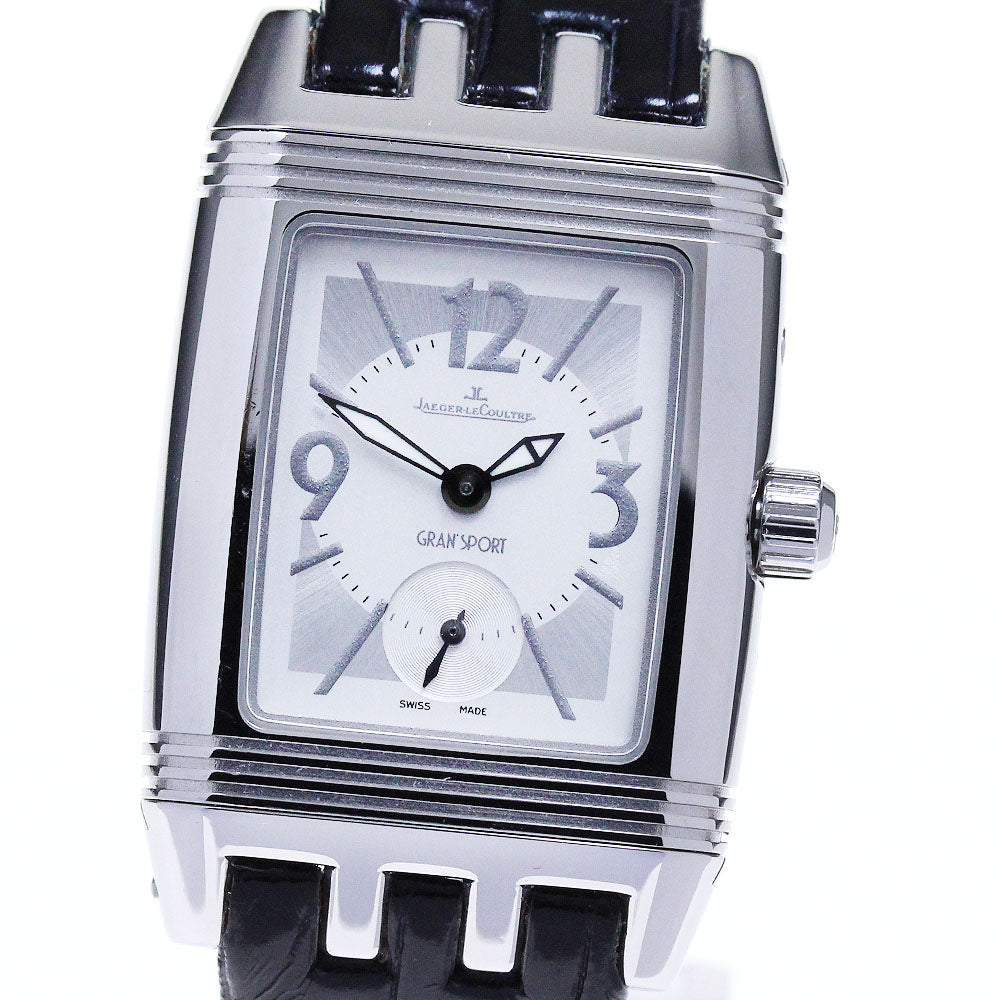 JAEGER-LECOULTRE Reverso Gran Spole 296.8.74 Q2968401 Small seconds Silver / Black Dial Hand Winding Ladies Watch_816778