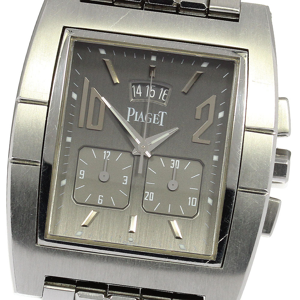 PIAGET Upstream 27150 Chronograph gray Dial Quartz Men's Watch_816785
