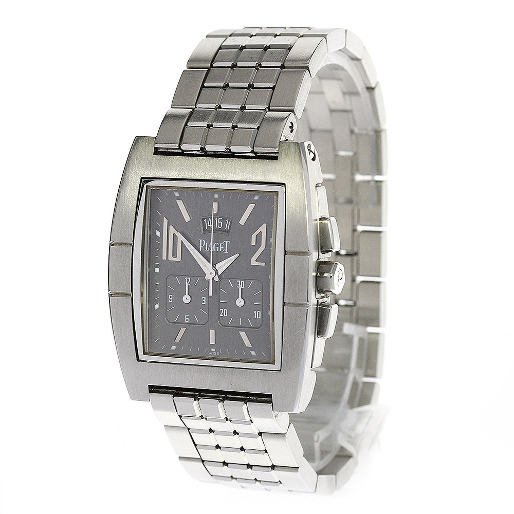 PIAGET Upstream 27150 Chronograph gray Dial Quartz Men's Watch_816785