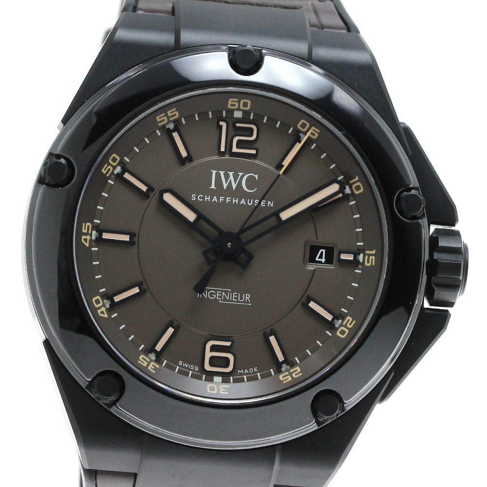 IWC SCHAFFHAUSEN Ingenieur AMG Black Series IW322504 Brown Dial Automatic Men's Watch_816787