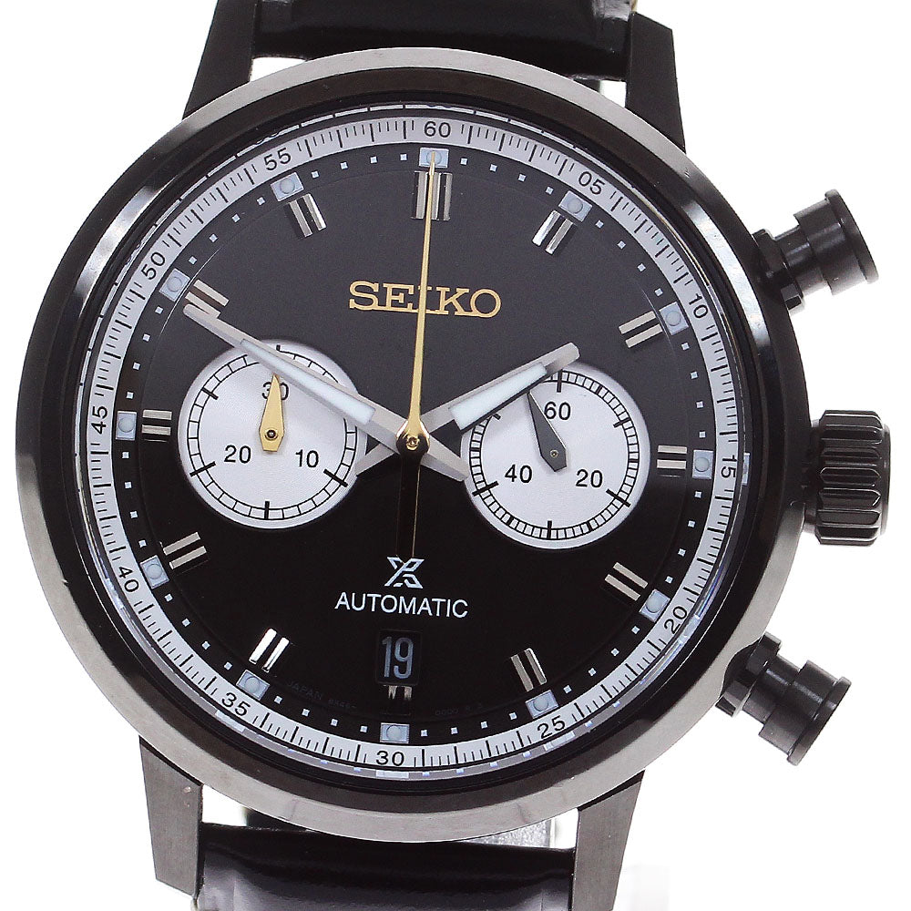 SEIKO Prospex Speed Timer SBEC013/8R46-00E0 black Dial Automatic Men's_816869