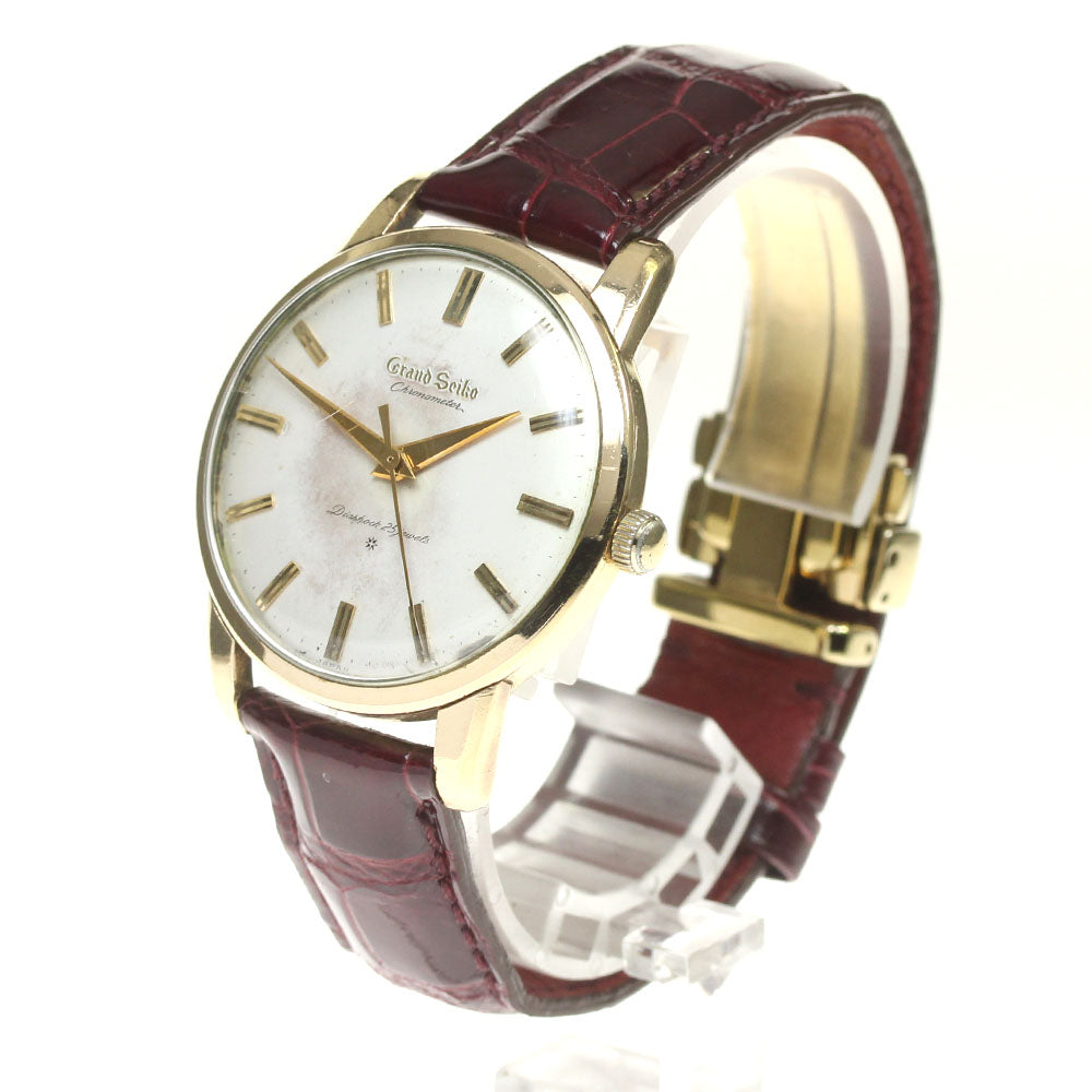 SEIKO Grand Seiko First J14070 14KGF cal.3180 Hand Winding Men's Watch_816904