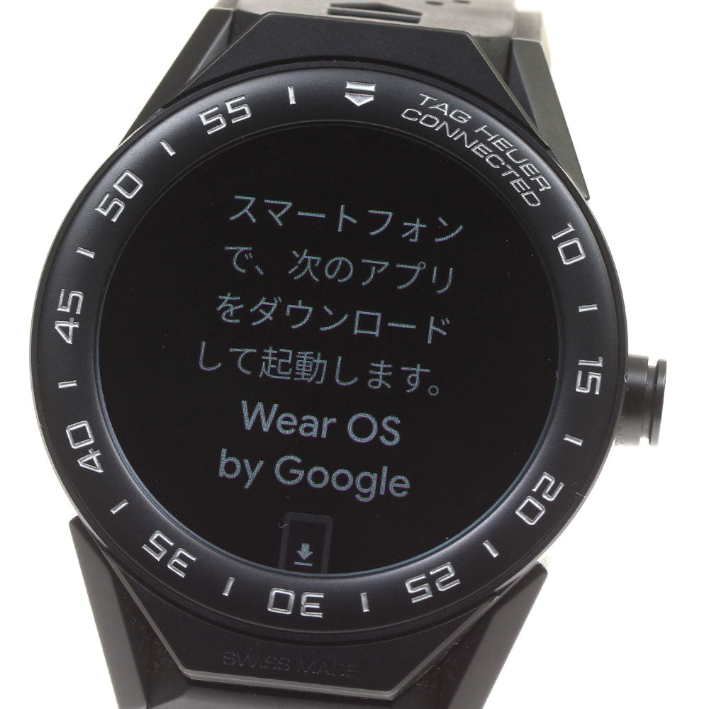 TAG HEUER Connected Modular SBF8A8013 liquid Quartz Men's Watch_816949