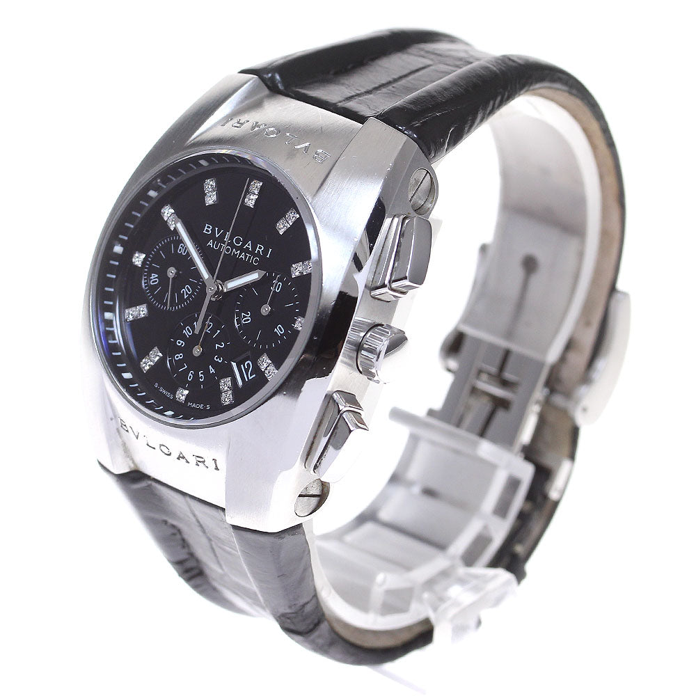 BVLGARI Elgon EG35SCH Chronograph Index Diamond Automatic Boy's Watch_817026