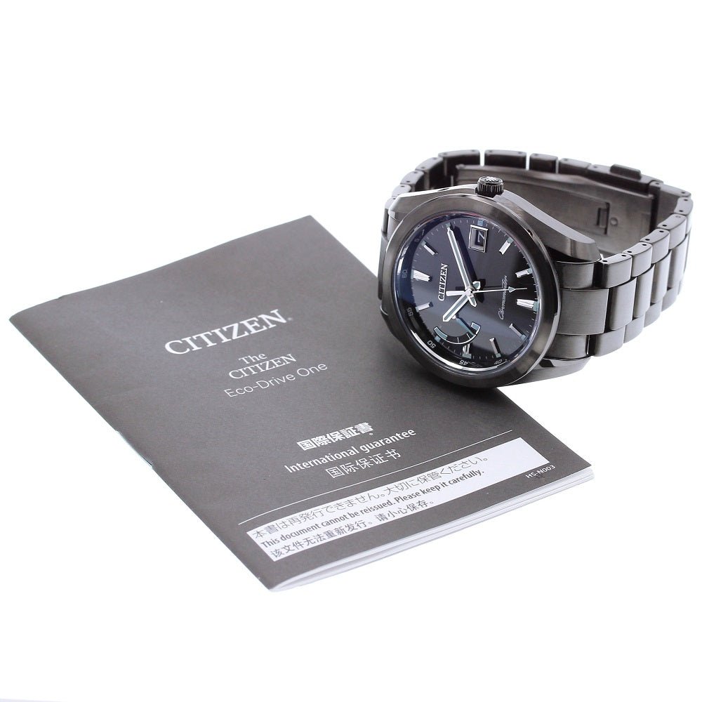 CITIZEN The citizen AQ1054-59E Date black Dial Solar Powered Men's Watch_817207